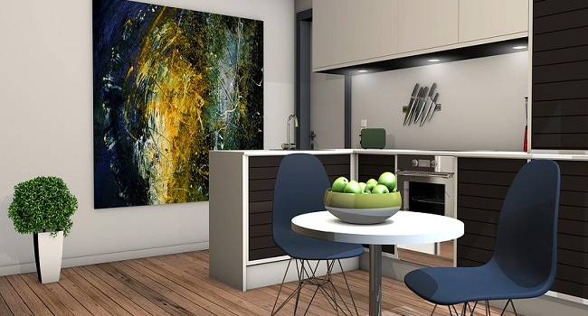 Ideas fáciles para decorar la pared de la cocina