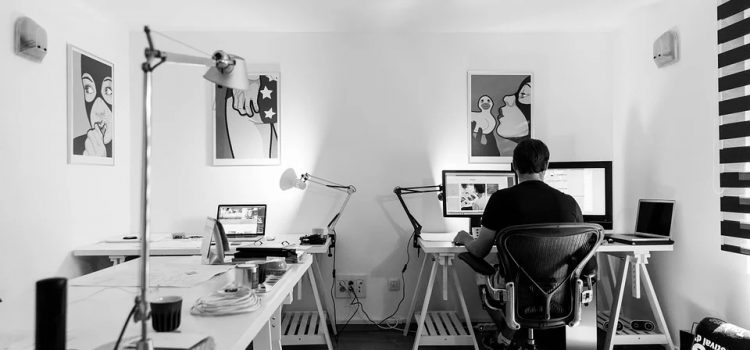 Ideas de iluminación para la oficina en casa